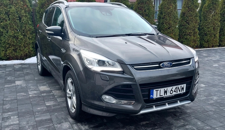 Ford Kuga cena 53505 przebieg: 150000, rok produkcji 2014 z Włoszczowa małe 277